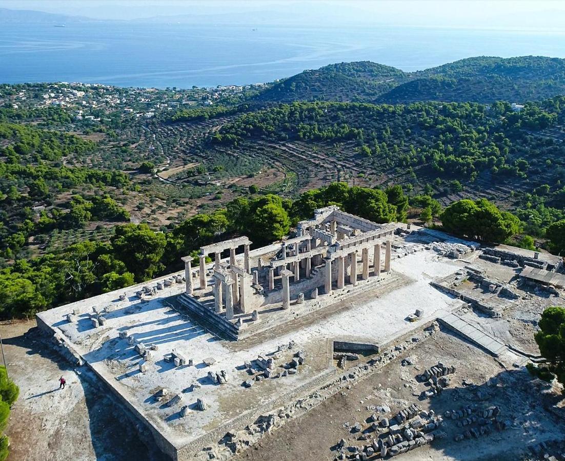 Παραθαλασσια Στουντιο Μιχαλιας Sea View Studio Michalias Agia Marina (Aegina) Exterior foto